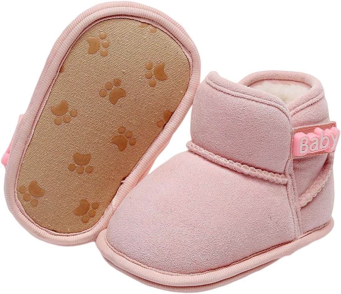 Детские ботинки для девочек и мальчиков, нескользящие, зимние для новорожденных, теплые, на плоской подошве, повседневная обувь для прогулок для малышей YINNAGOO, Pink
Детские ботинки для девочек и мальчиков, нескользящие, зимние для новорожденных, теплые, на плоской подошве, повседневная обувь для прогулок для малышей YINNAGOO, Pink