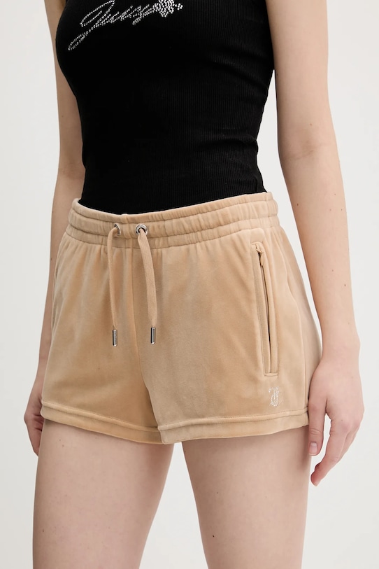 Велюровые шорты TAMIA Juicy Couture, бежевый
Велюровые шорты TAMIA Juicy Couture, бежевый