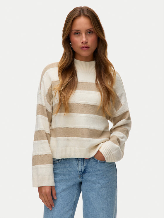 Свитер regular fit Inez 10331538 Vero Moda, бежевый
Свитер regular fit Inez 10331538 Vero Moda, бежевый