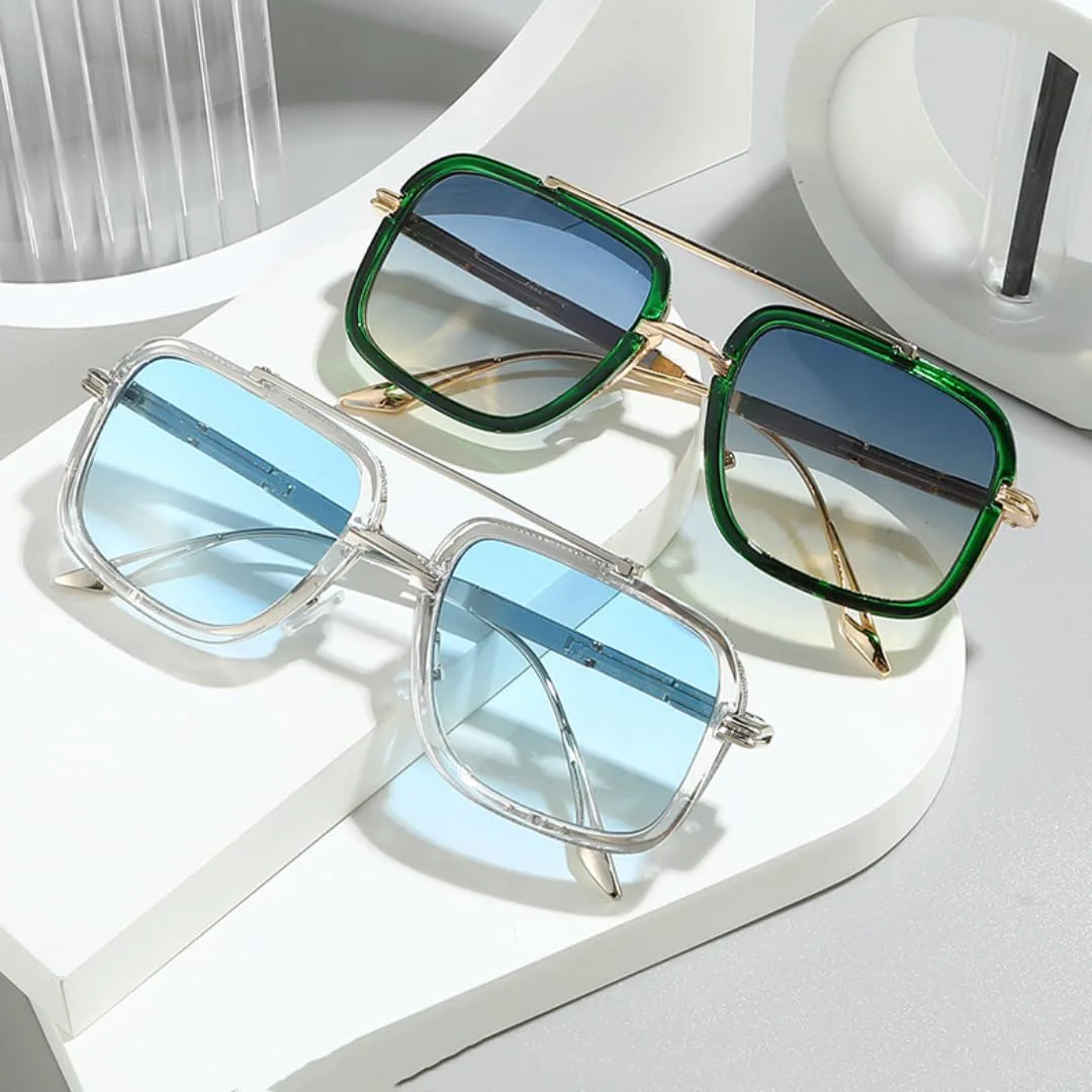 Классические женские солнцезащитные очки в стиле стимпанк, роскошные мужские солнцезащитные очки в стиле рок, металлические квадратные очки UATXTAU, Gradient Gray
Классические женские солнцезащитные очки в стиле стимпанк, роскошные мужские солнцезащитные очки в стиле рок, металлические квадратные очки UATXTAU, Gradient Gray