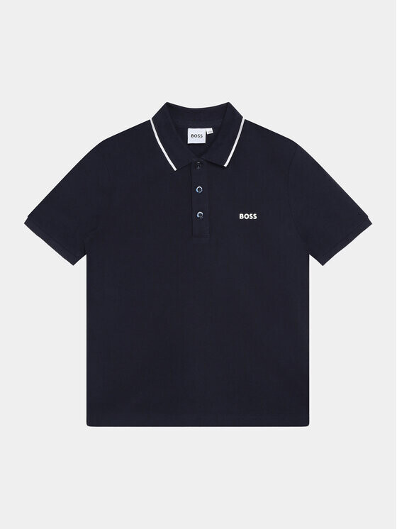 Рубашка поло стандартного кроя Boss, синий
Рубашка поло стандартного кроя Boss, синий