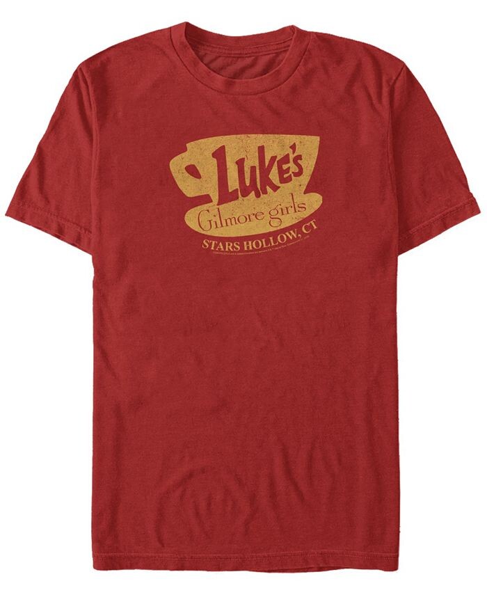 Мужская футболка Gilmore Girls Lukes с короткими рукавами и потертостями Fifth Sun, красный
Мужская футболка Gilmore Girls Lukes с короткими рукавами и потертостями Fifth Sun, красный