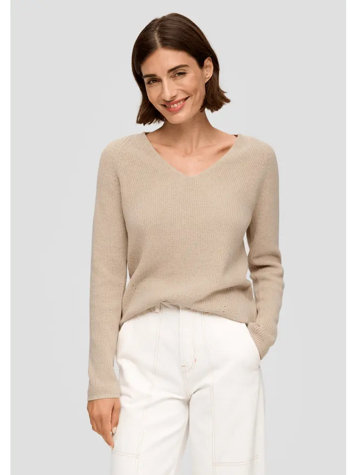 Пуловер sOliver Strick langarm, коричневый
Пуловер sOliver Strick langarm, коричневый