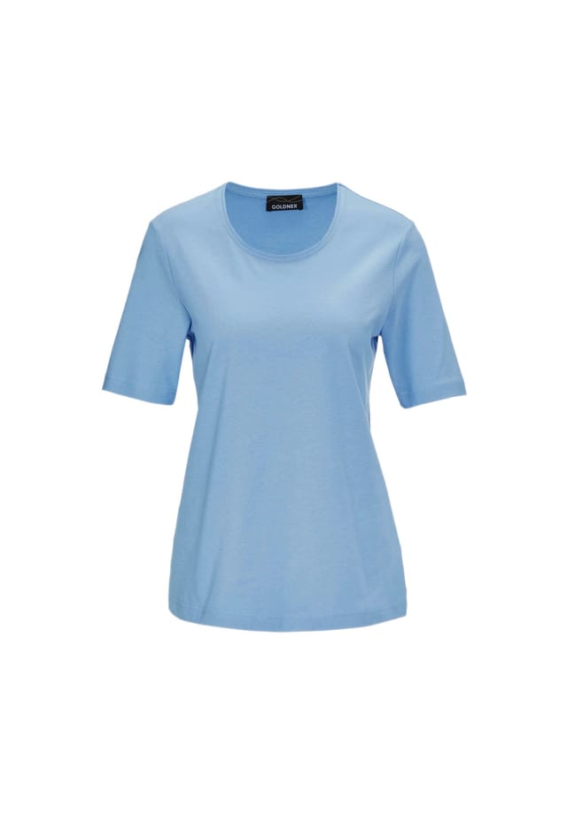 Короткий размер: базовая футболка из чистого хлопка. Goldner, голубой, Синий, Короткий размер: базовая футболка из чистого хлопка. Goldner, голубой
Короткий размер: базовая футболка из чистого хлопка. Goldner, голубой, Синий, Короткий размер: базовая футболка из чистого хлопка. Goldner, голубой