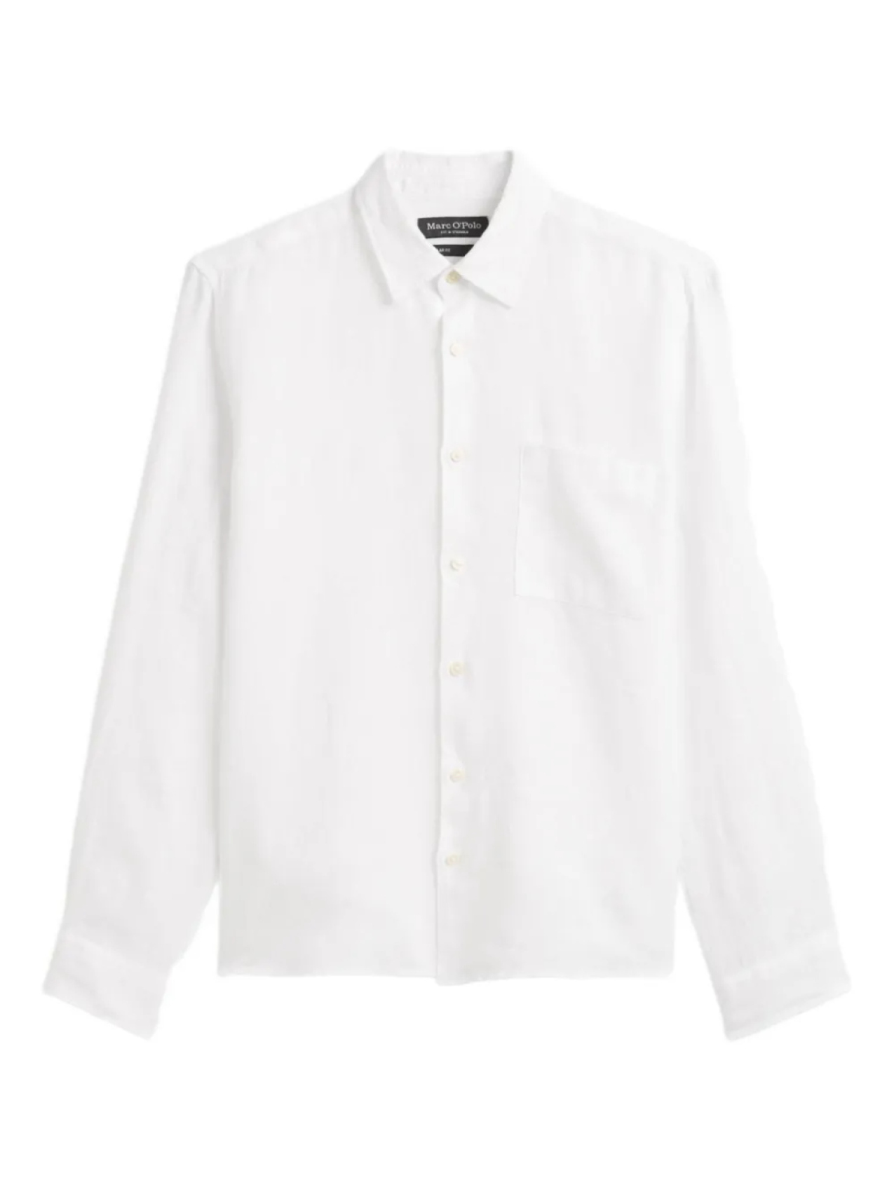Marc O'Polo льняная рубашка на пуговицах, белый
Marc O'Polo льняная рубашка на пуговицах, белый