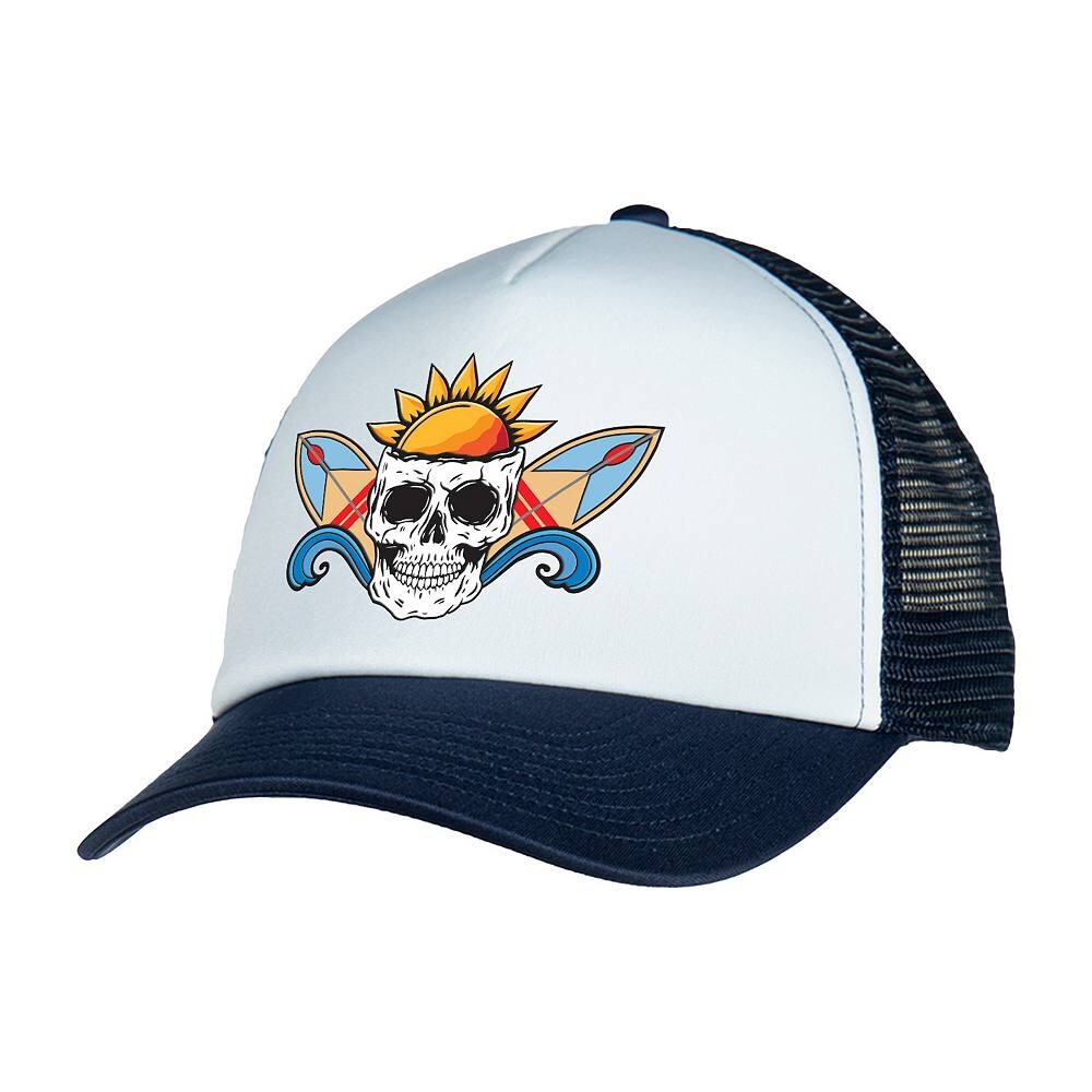 Мужская регулируемая шляпа дальнобойщика из пенопласта с принтом "Колизей" и черепом для серфинга Colosseum, цвет Navy Surf
Мужская регулируемая шляпа дальнобойщика из пенопласта с принтом "Колизей" и черепом для серфинга Colosseum, цвет Navy Surf