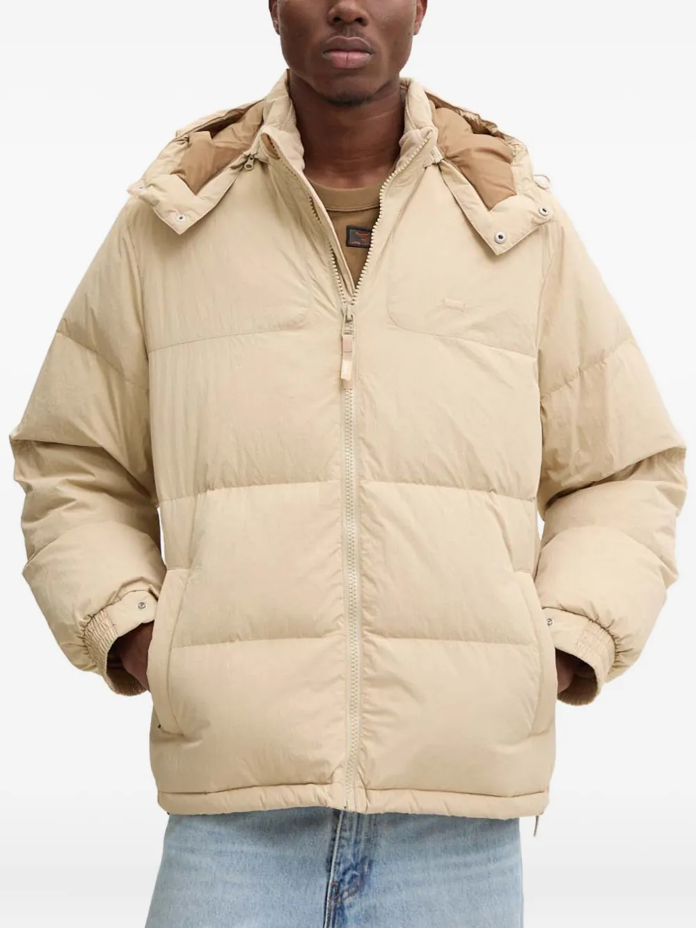 Пуховик Rockridge с капюшоном Levi'S, бежевый
Пуховик Rockridge с капюшоном Levi'S, бежевый