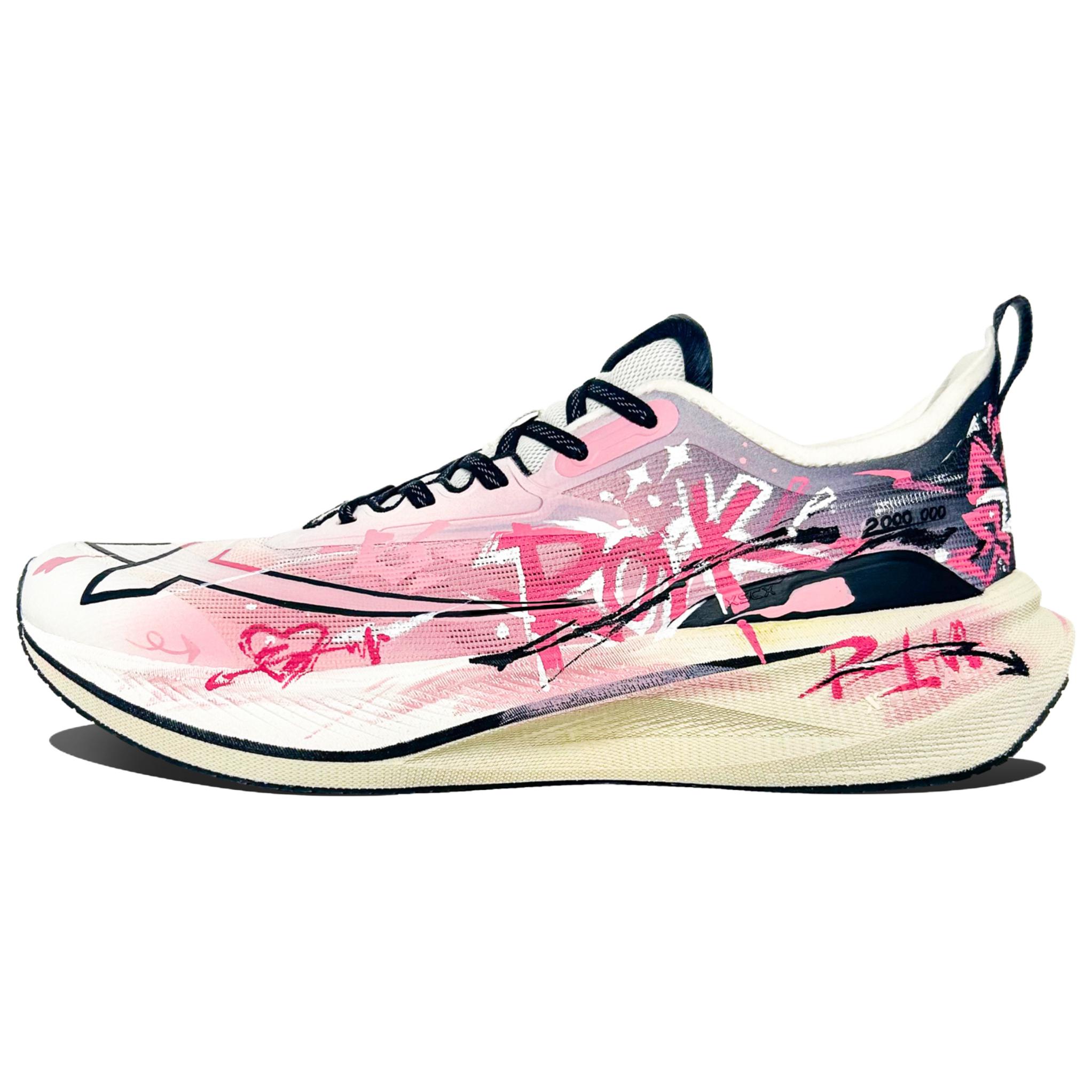 Кроссовки для бега Two Toughans Kilometers 2.0 мужские с низким верхом XTEP, White Black Pink
Кроссовки для бега Two Toughans Kilometers 2.0 мужские с низким верхом XTEP, White Black Pink