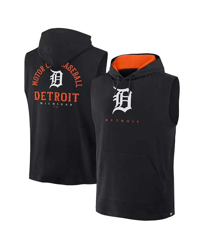 Мужская черная безрукавка-худи Detroit Tigers Fire Speed Fanatics
Мужская черная безрукавка-худи Detroit Tigers Fire Speed Fanatics