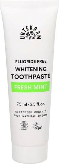 Свежая мята, Отбеливающая зубная паста, 75 мл Urtekram
Свежая мята, Отбеливающая зубная паста, 75 мл Urtekram