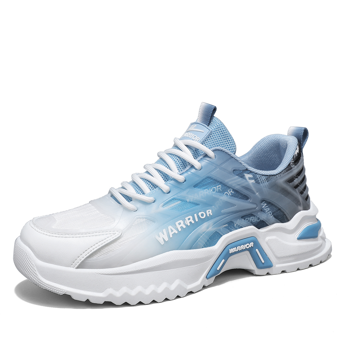 WARRIOR Высокие устойчивые к истиранию легкие дышащие противоскользящие низкие массивные кроссовки мужские бело-синие, цвет White Blue
WARRIOR Высокие устойчивые к истиранию легкие дышащие противоскользящие низкие массивные кроссовки мужские бело-синие, цвет White Blue