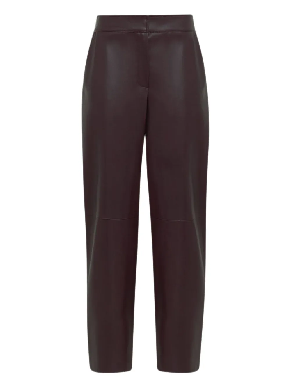 Брюки из искусственной кожи на резинке Alpha Studio, коричневый 
Брюки из искусственной кожи на резинке Alpha Studio, коричневый