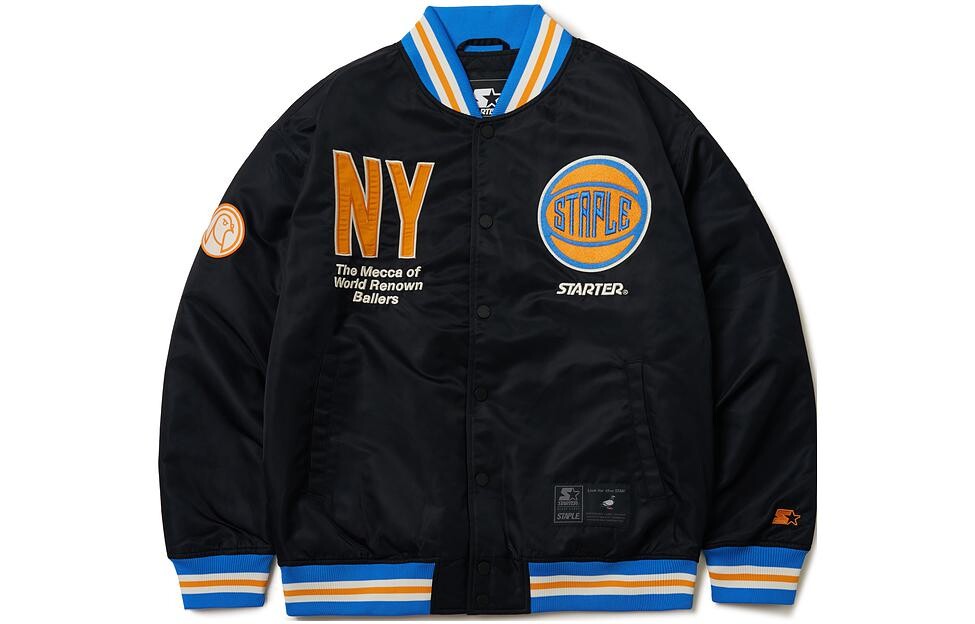 Бейсбольная куртка Staple X унисекс черный Starter
Бейсбольная куртка Staple X унисекс черный Starter