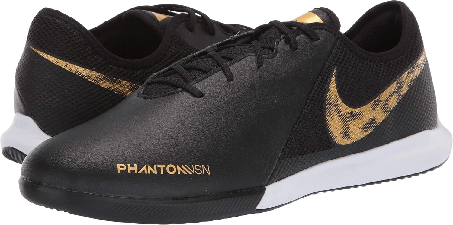 Мужские кроссовки Nike Phantom VSN Academy IC, цвет черный/ярко-золотой металлик, Black/Metallic Vivid Gold
Мужские кроссовки Nike Phantom VSN Academy IC, цвет черный/ярко-золотой металлик, Black/Metallic Vivid Gold