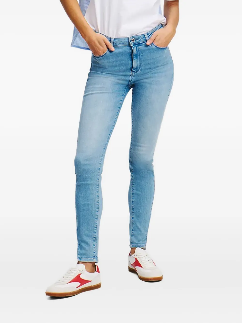 Джинсы с вышитым логотипом KARL LAGERFELD, синий
Джинсы с вышитым логотипом KARL LAGERFELD, синий