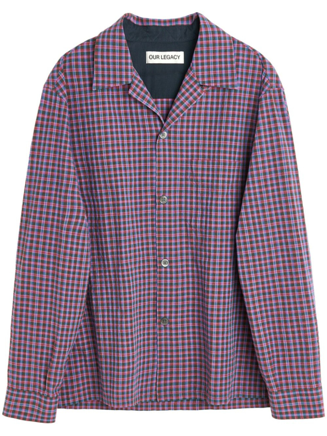 OUR LEGACY рубашка Heusen, фиолетовый
OUR LEGACY рубашка Heusen, фиолетовый