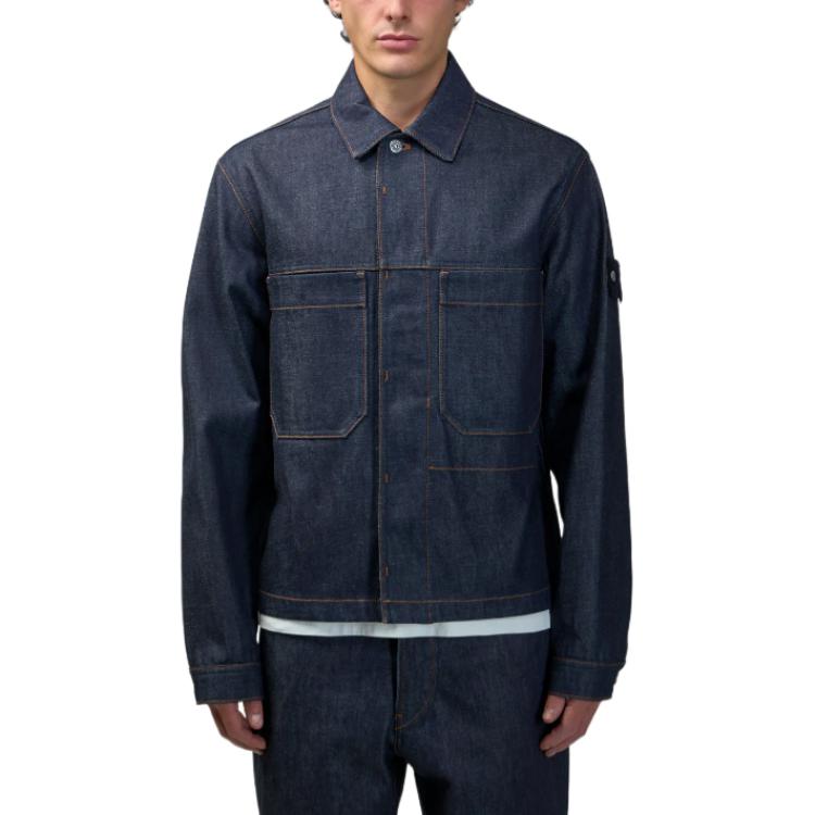 Джинсовая куртка мужская STONE ISLAND, Original Denim
Джинсовая куртка мужская STONE ISLAND, Original Denim