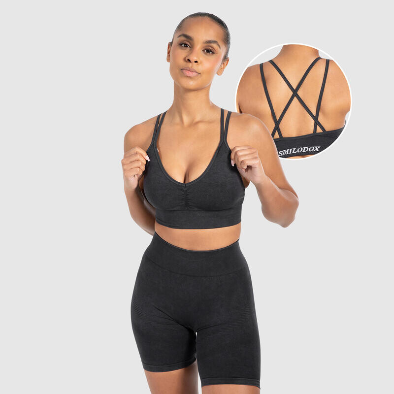 Спортивный бюстгальтер Smilodox, черный
Спортивный бюстгальтер Smilodox, черный