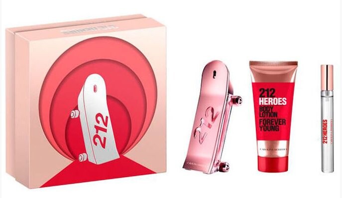 Carolina Herrera 212 Heroes Forever Young, Косметический набор, 3 шт
Carolina Herrera 212 Heroes Forever Young, Косметический набор, 3 шт