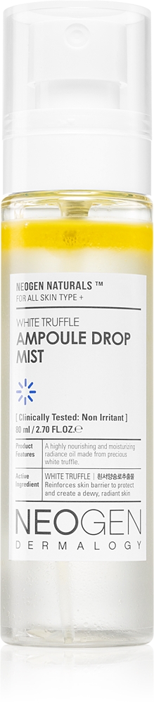 Увлажняющий спрей-капля с белым трюфелем Neogen Dermalogy, 80 мл
Увлажняющий спрей-капля с белым трюфелем Neogen Dermalogy, 80 мл