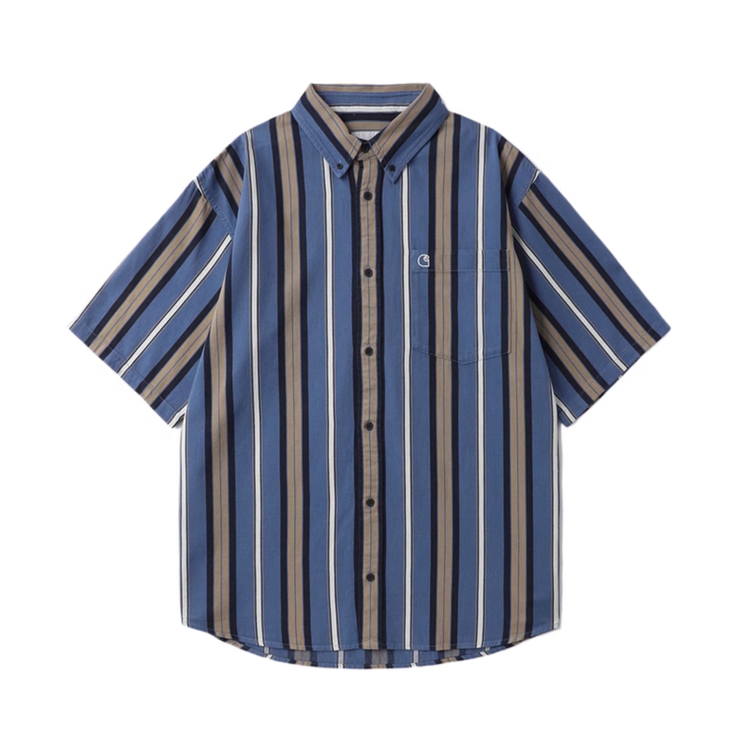 Carhartt WIP Мужская синяя рубашка
Carhartt WIP Мужская синяя рубашка