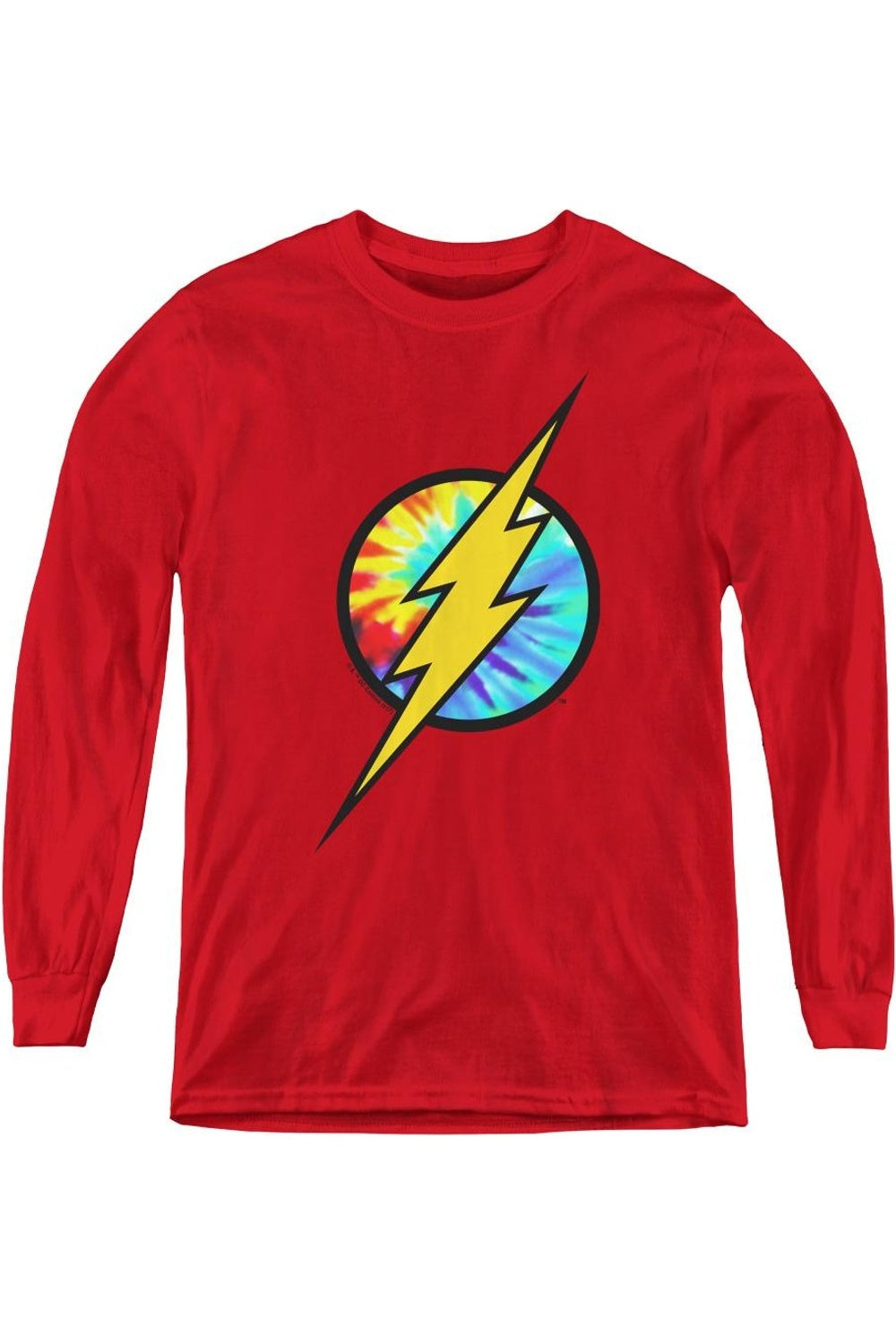 Футболка с длинным рукавом для подростков DC Comics Flash с тай-дай принтом и логотипом Flash Gildan, красный
Футболка с длинным рукавом для подростков DC Comics Flash с тай-дай принтом и логотипом Flash Gildan, красный
