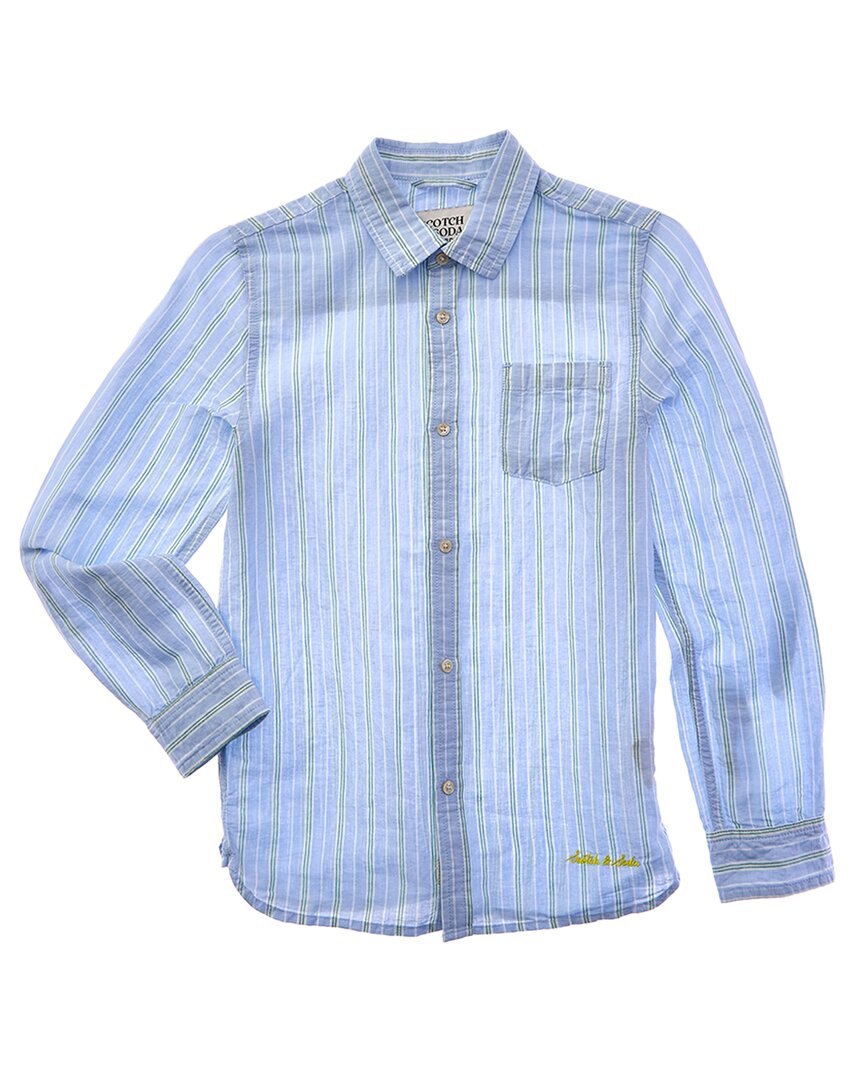 Футболка из смесовой льняной пряжи, окрашенной методом Scotch & Soda, синий
Футболка из смесовой льняной пряжи, окрашенной методом Scotch & Soda, синий