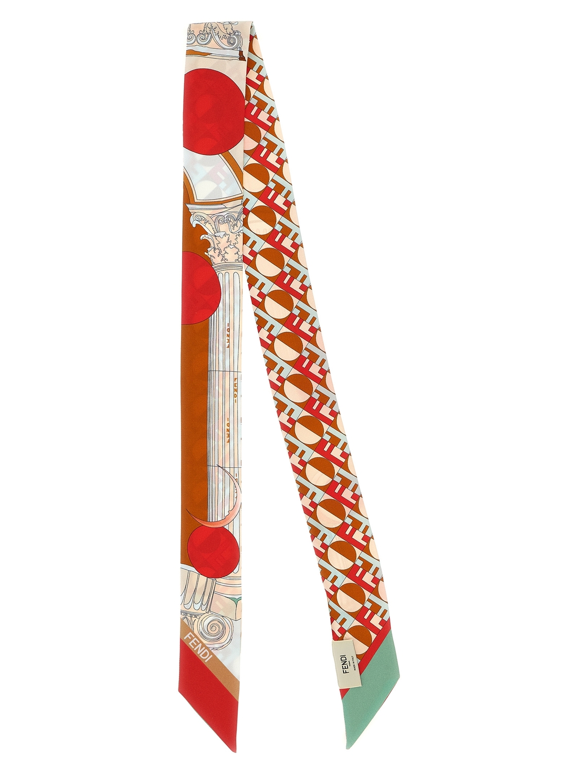 Двусторонний бандо «Wrappy» FENDI, мультиколор
Двусторонний бандо «Wrappy» FENDI, мультиколор
