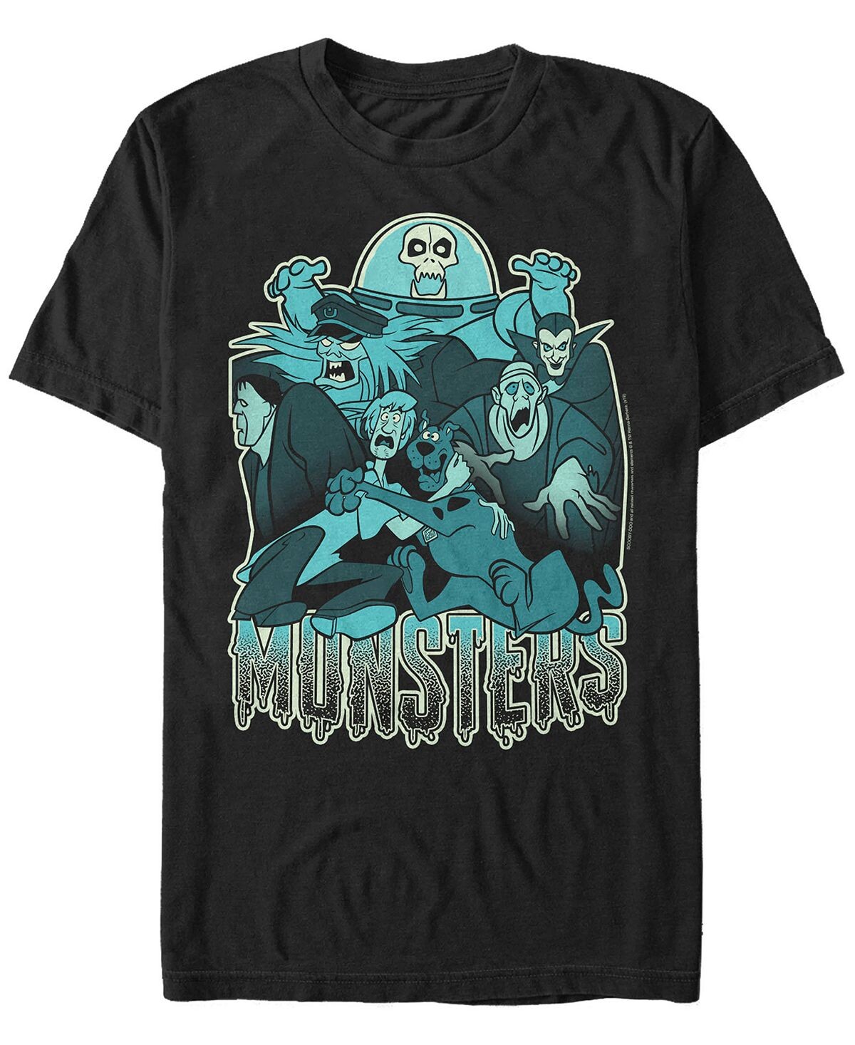 Мужская футболка с короткими рукавами и портретом монстров Scooby-Doo Fifth Sun
Мужская футболка с короткими рукавами и портретом монстров Scooby-Doo Fifth Sun