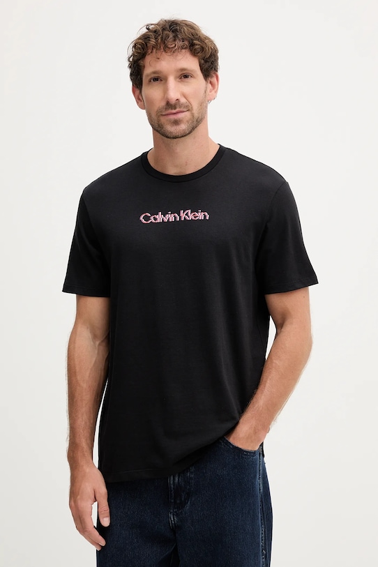 Хлопковая футболка Calvin Klein Jeans, черный
Хлопковая футболка Calvin Klein Jeans, черный