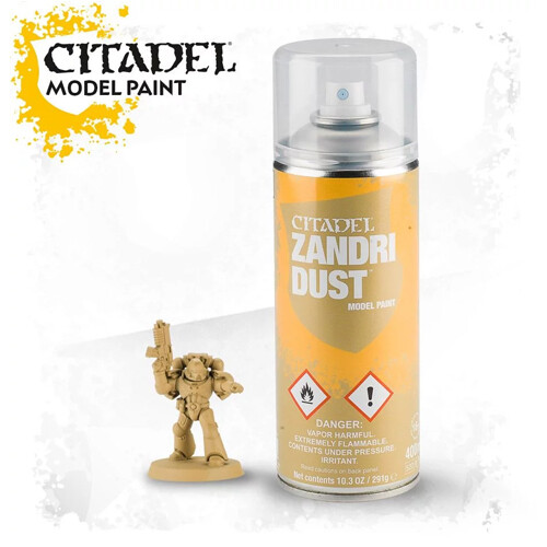 Краска для фигурок Zandri Dust Spray (Uk/Row) Games Workshop
Краска для фигурок Zandri Dust Spray (Uk/Row) Games Workshop