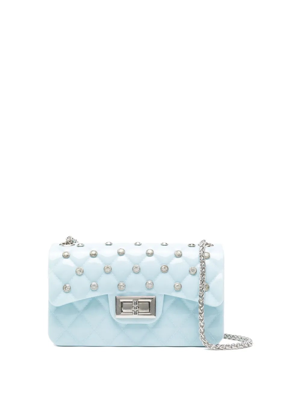 Стеганая сумка на плечо с заклепками Monnalisa, синий
Стеганая сумка на плечо с заклепками Monnalisa, синий