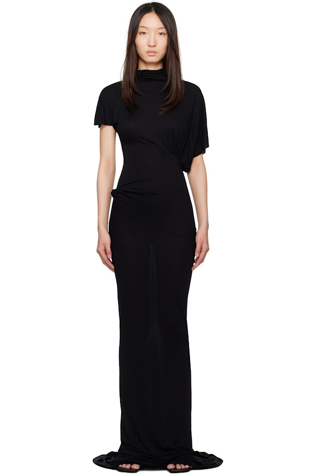 Голливудское платье макси Lilith Rick Owens Lilies, черный
Голливудское платье макси Lilith Rick Owens Lilies, черный