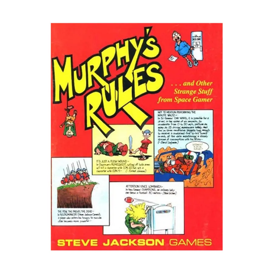 Murphy's Rules (1st Edition), Miscellaneous (Steve Jackson Games), мягкая обложка
Murphy's Rules (1st Edition), Miscellaneous (Steve Jackson Games), мягкая обложка