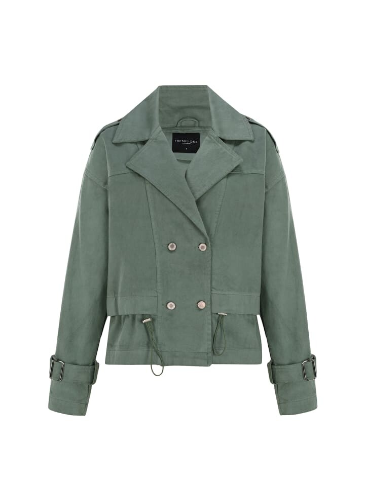 Тренч Freshlions Trenchcoat Helena, хаки
Тренч Freshlions Trenchcoat Helena, хаки