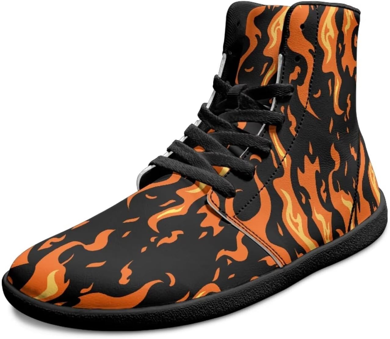 Мужские босоножки Fire Flame из кожи с высоким верхом, кроссовки с широкой носочной частью, обувь для ходьбы с нулевым перепадом и минималистичной подошвой Chririnla, Flames
Мужские босоножки Fire Flame из кожи с высоким верхом, кроссовки с широкой носочной частью, обувь для ходьбы с нулевым перепадом и минималистичной подошвой Chririnla, Flames