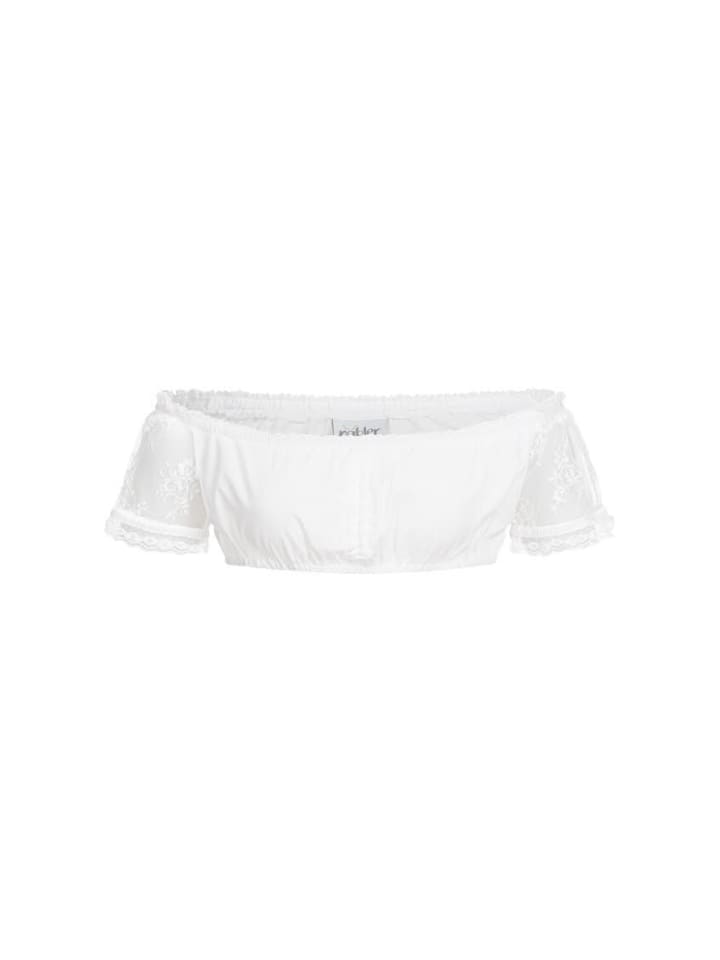 Блузка дирндль с короткими рукавами Карина белого цвета Nübler
Блузка дирндль с короткими рукавами Карина белого цвета Nübler