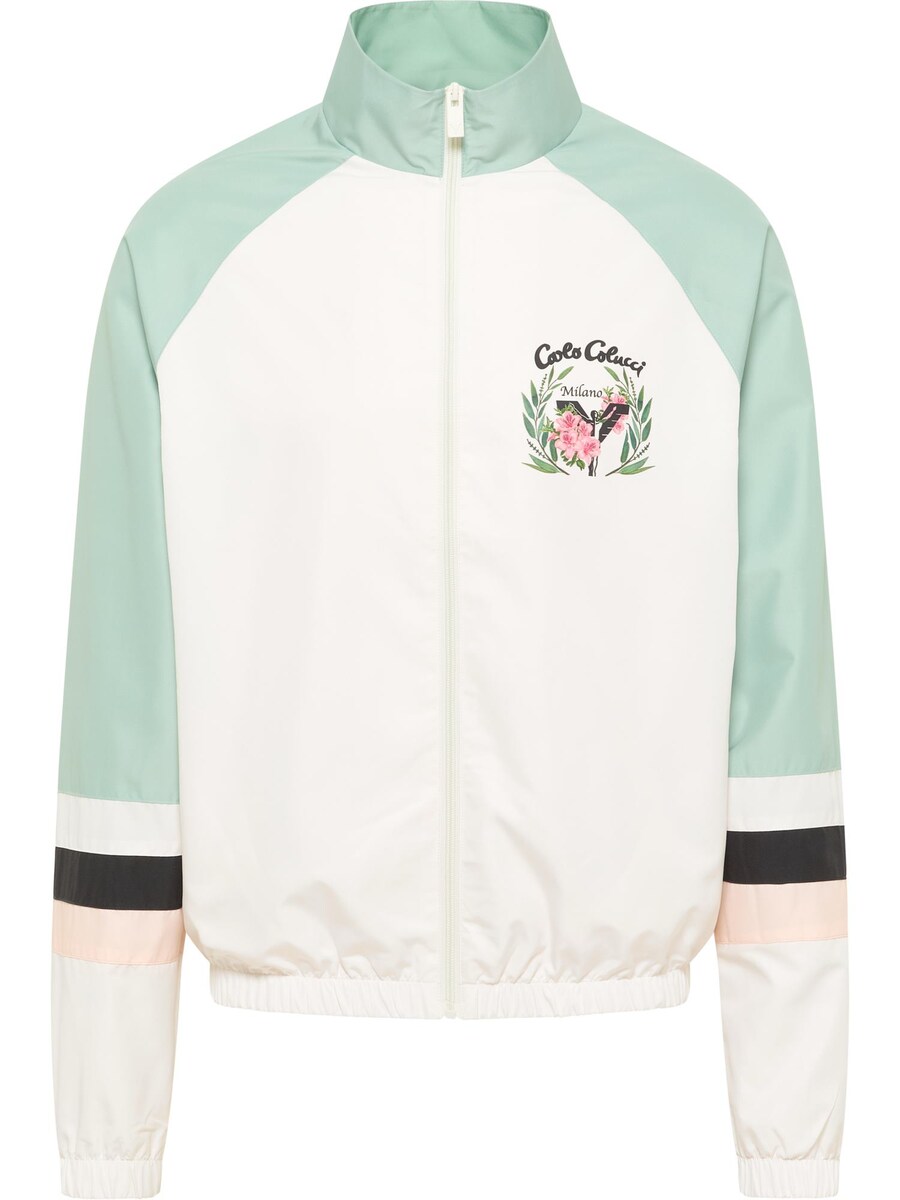 Толстовка с капюшоном на молнии Carlo Colucci Eheim, белый
Толстовка с капюшоном на молнии Carlo Colucci Eheim, белый