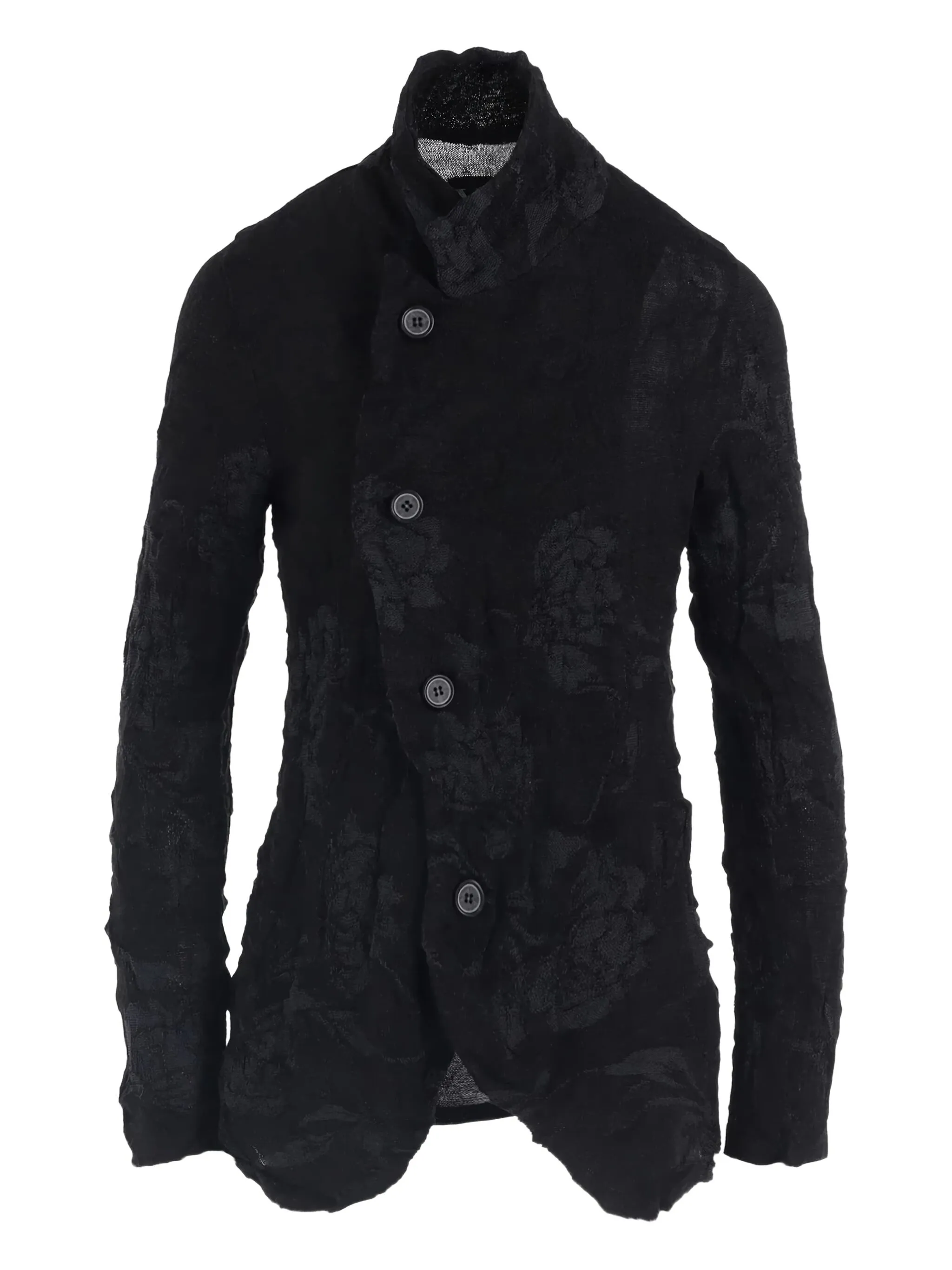 Жакет с цветочным узором Y'S, черный
Жакет с цветочным узором Y'S, черный