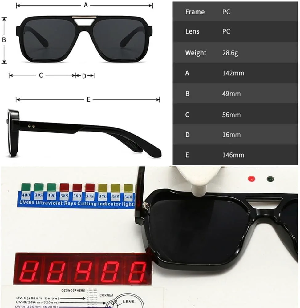 Солнцезащитные очки, квадратные, ретро, с двойной перемычкой и заклепками. UV400. Цвет: голубой, градиент Grey Grey Gradient. Для женщин и мужчин, активного отдыха
Солнцезащитные очки, квадратные, ретро, с двойной перемычкой и заклепками. UV400. Цвет: голубой, градиент Grey Grey Gradient. Для женщин и мужчин, активного отдыха