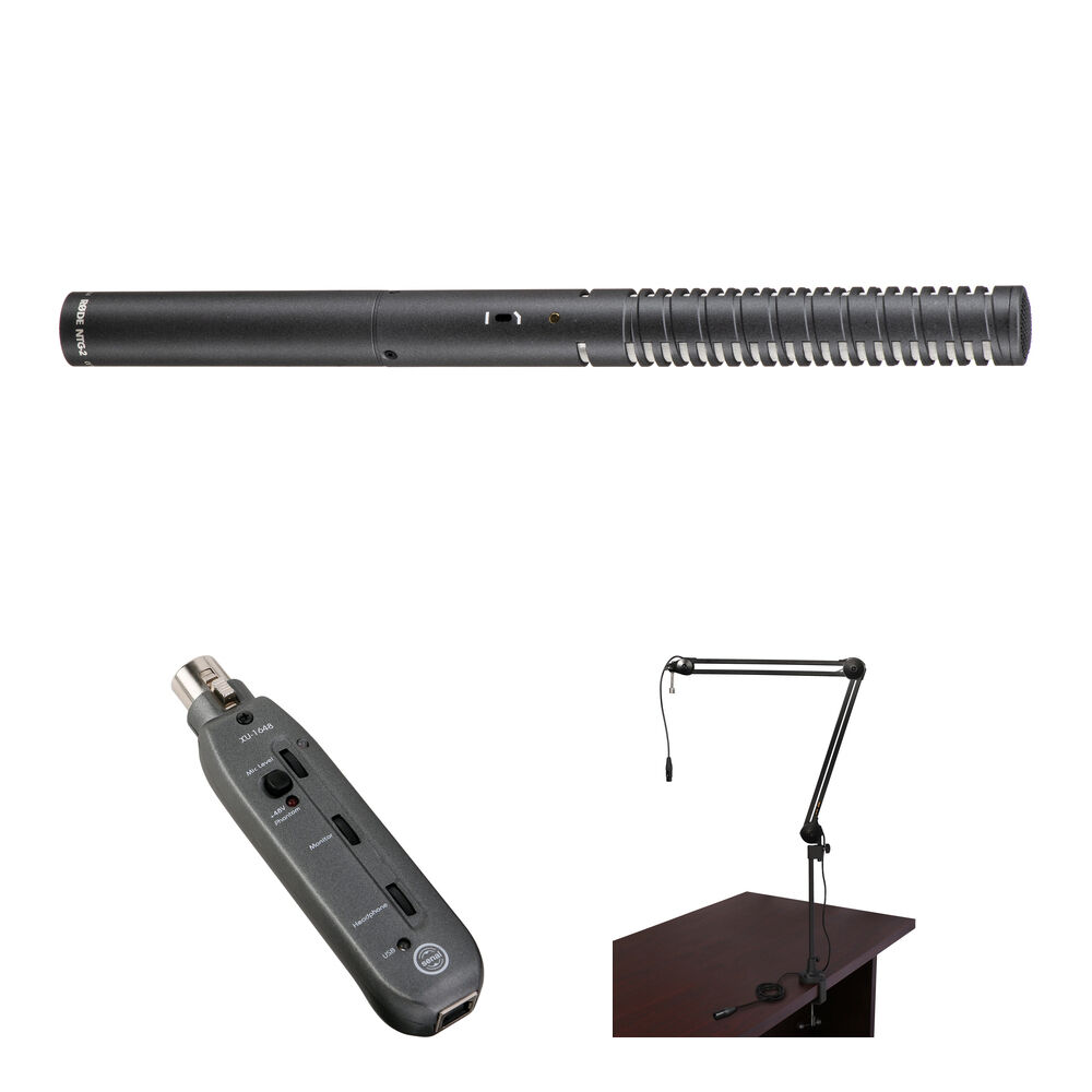 Комплект RODE NTG2 для видеоблогера в помещении с интерфейсом и вещательным кронштейном
Комплект RODE NTG2 для видеоблогера в помещении с интерфейсом и вещательным кронштейном