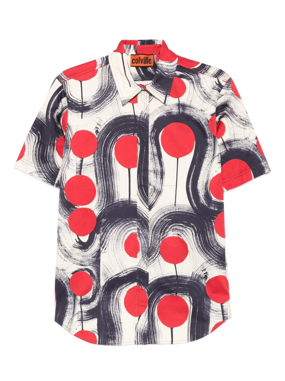 Рубашка с короткими рукавами и абстрактным принтом colville, нейтральный
Рубашка с короткими рукавами и абстрактным принтом colville, нейтральный