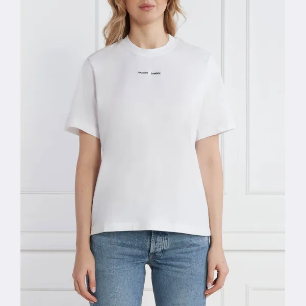 Футболка Sadalila стандартного кроя Samsøe Samsøe, белый 
Футболка Sadalila стандартного кроя Samsøe Samsøe, белый