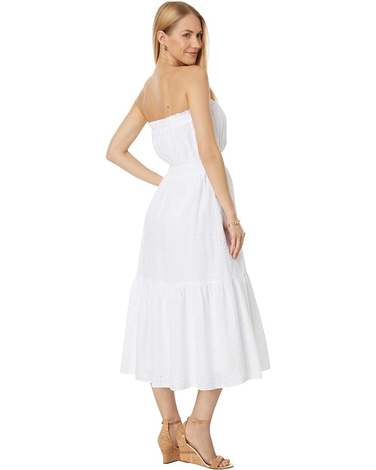 Платье Lilly Pulitzer Nikole Strapless Eyelet Midi, цвет Resort White Tidepool Eyelet
Платье Lilly Pulitzer Nikole Strapless Eyelet Midi, цвет Resort White Tidepool Eyelet
