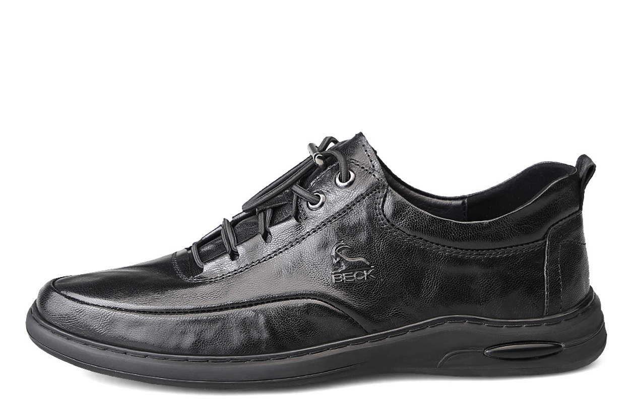 Мужская повседневная обувь с низким верхом BECK, Black 
Мужская повседневная обувь с низким верхом BECK, Black