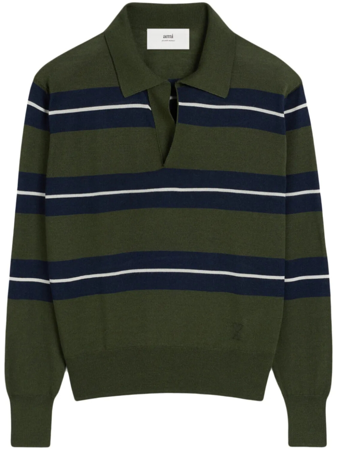 AMI Paris рубашка поло с монограммой Ami de Coeur, зеленый
AMI Paris рубашка поло с монограммой Ami de Coeur, зеленый