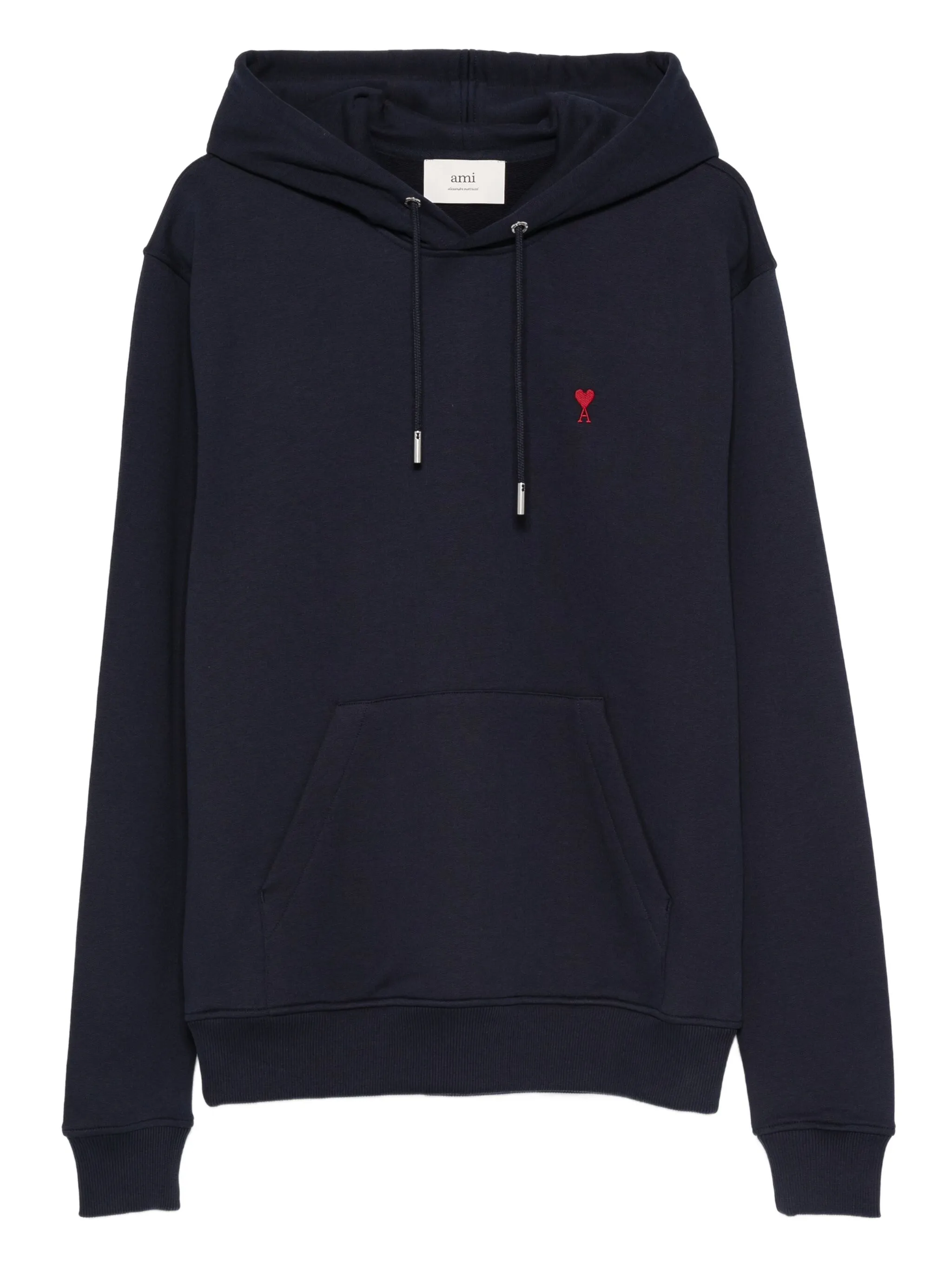 Толстовка с капюшоном и кулиской Ami Paris, синий
Толстовка с капюшоном и кулиской Ami Paris, синий