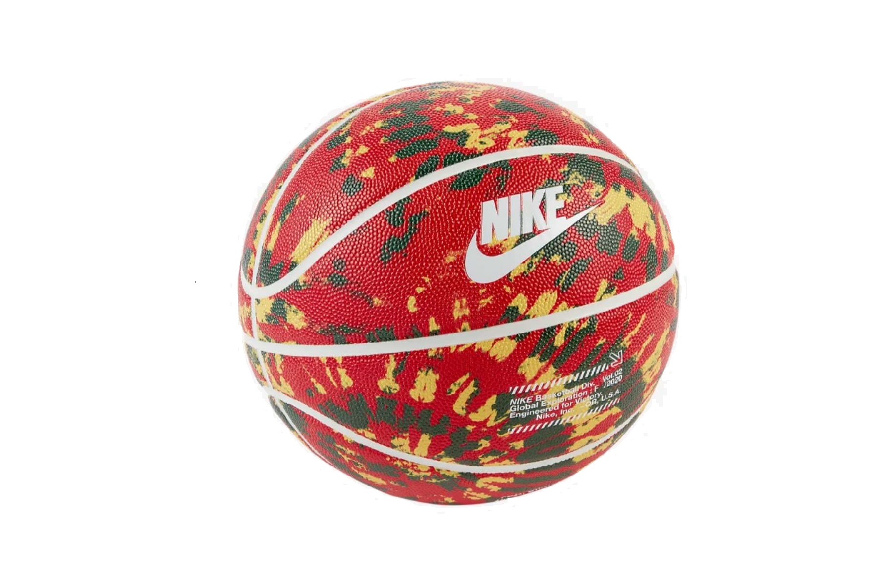 Nike Баскетбольный мяч PU красный черный желтый размер 7 тренировочный мужской
Nike Баскетбольный мяч PU красный черный желтый размер 7 тренировочный мужской