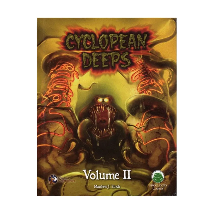 Cyclopean Deeps Volume 2 (Swords & Wizardry), Rappan Athuk (Swords & Wizardry), твердый переплет
Cyclopean Deeps Volume 2 (Swords & Wizardry), Rappan Athuk (Swords & Wizardry), твердый переплет