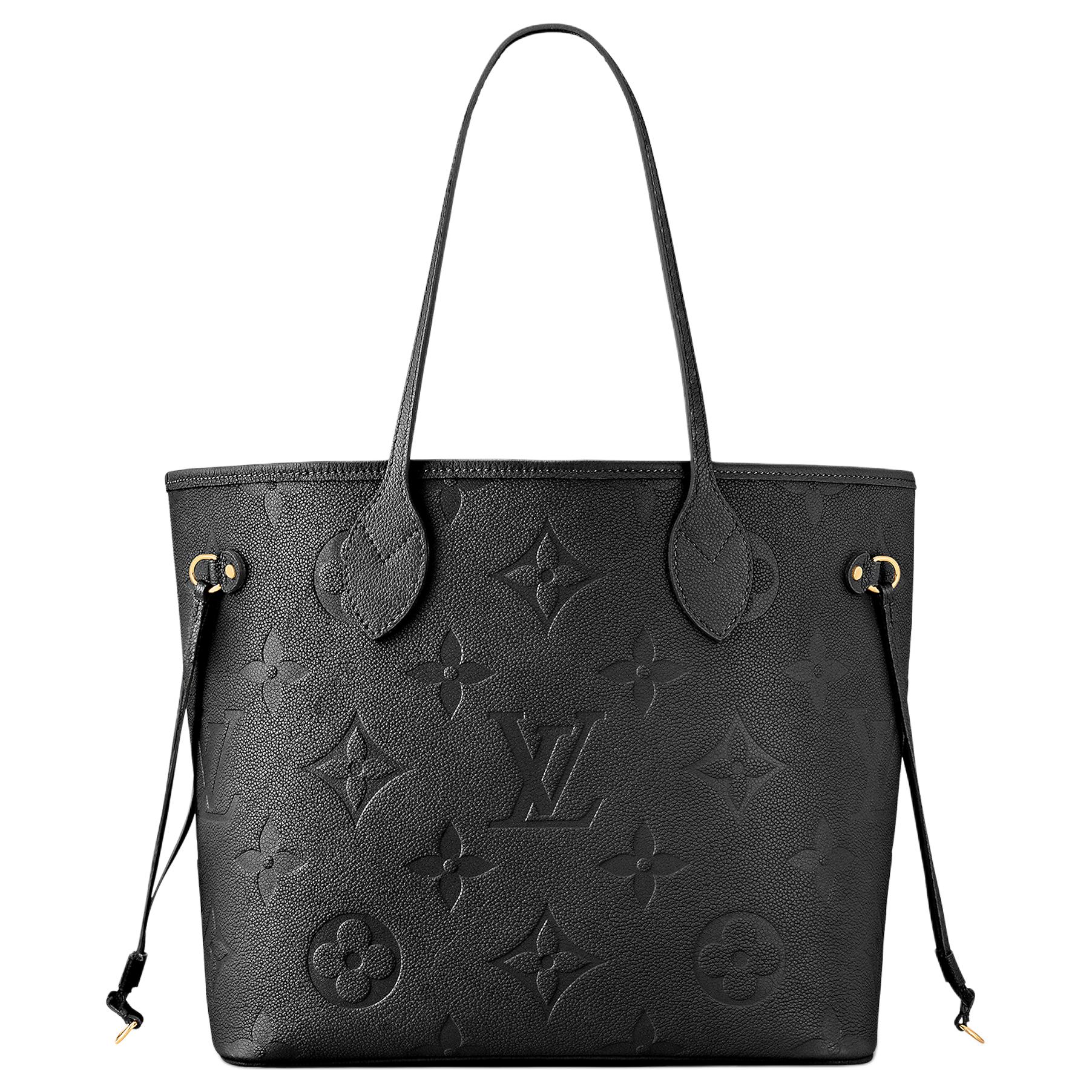LOUIS VUITTON Сумка Neverfull Mm Monogram Empriente черная без косметички 
LOUIS VUITTON Сумка Neverfull Mm Monogram Empriente черная без косметички